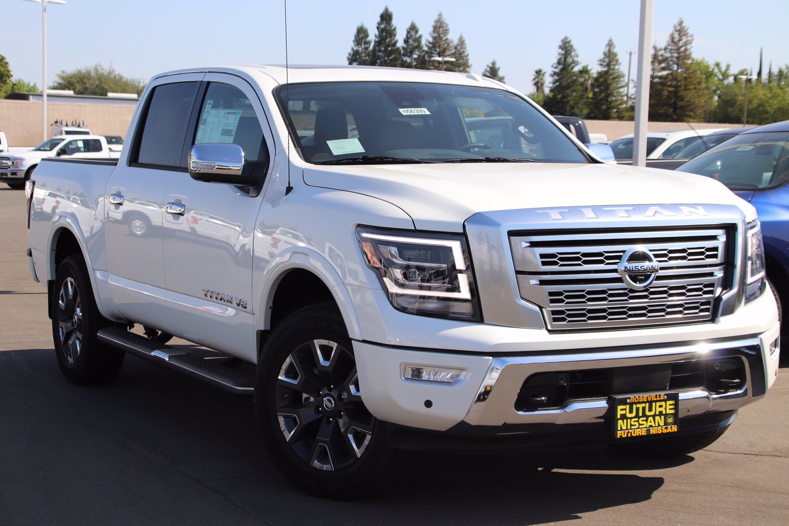 New 2020 Nissan Titan Platinum Reserve 4D Crew Cab in Roseville #N50399 ...