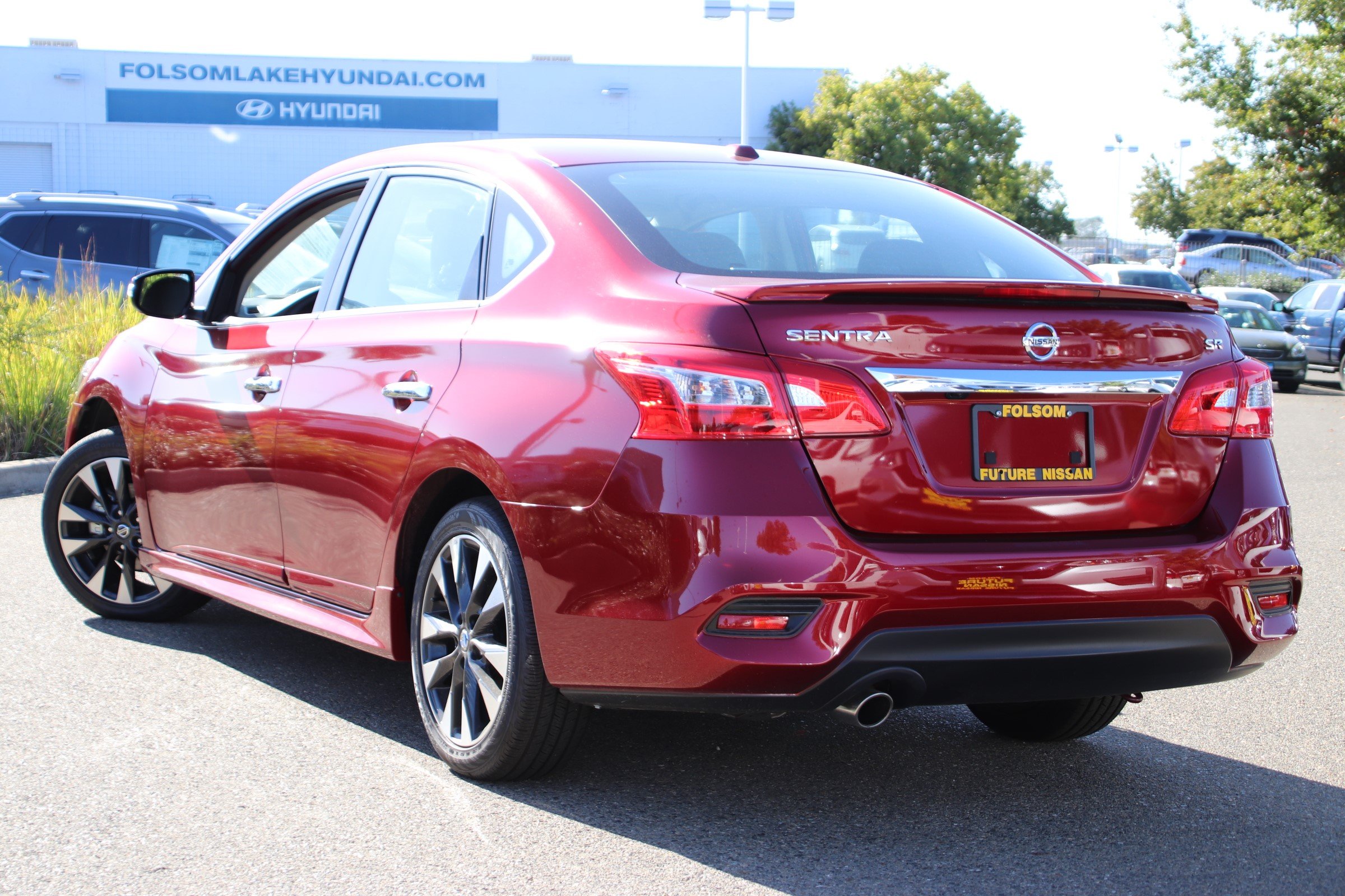 New 2019 Nissan Sentra SR 4D Sedan in Roseville #F13248 | Future Nissan ...