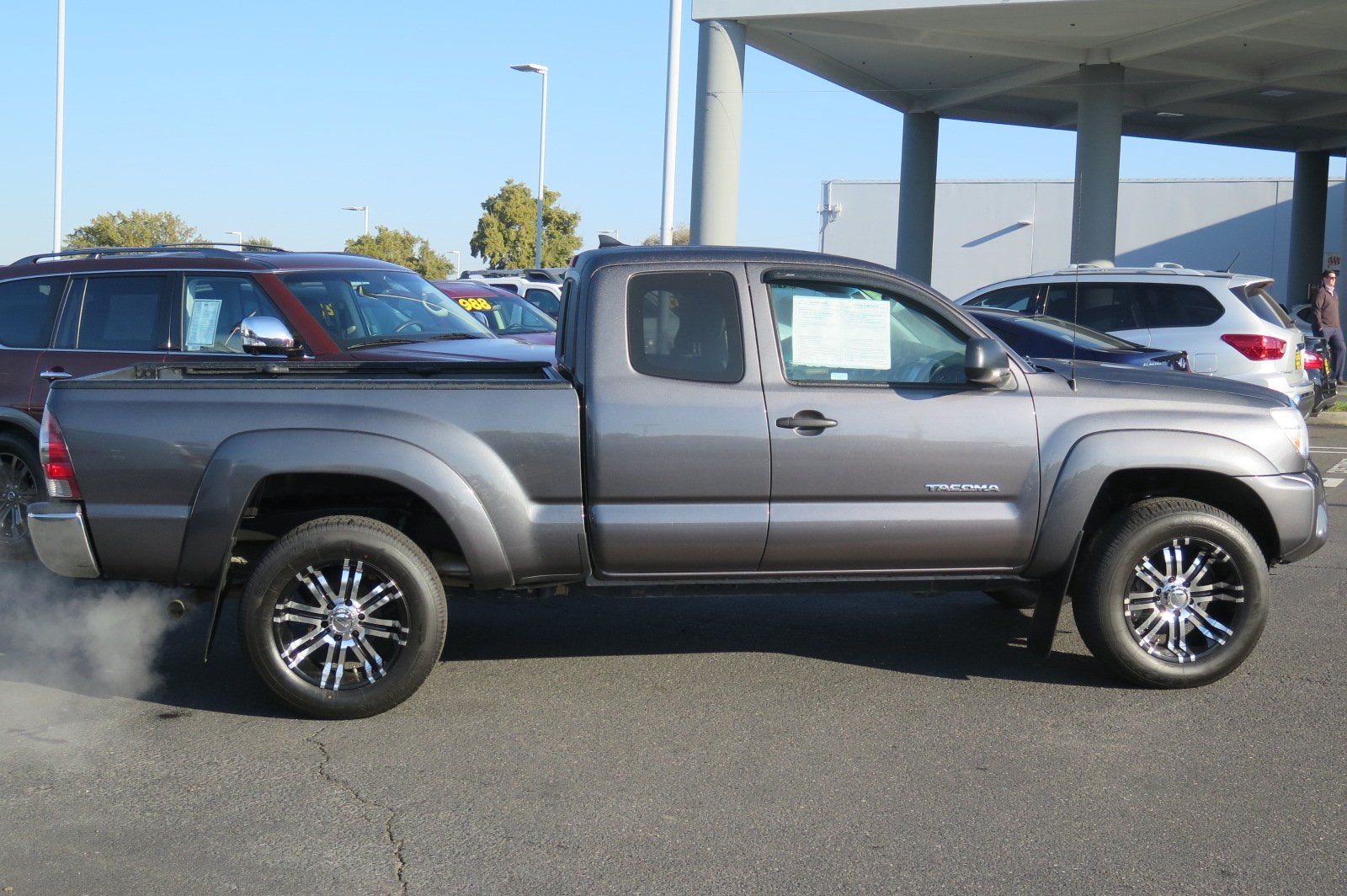 Pre-Owned 2015 Toyota Tacoma PreRunner Extended Cab Pickup In Roseville ...