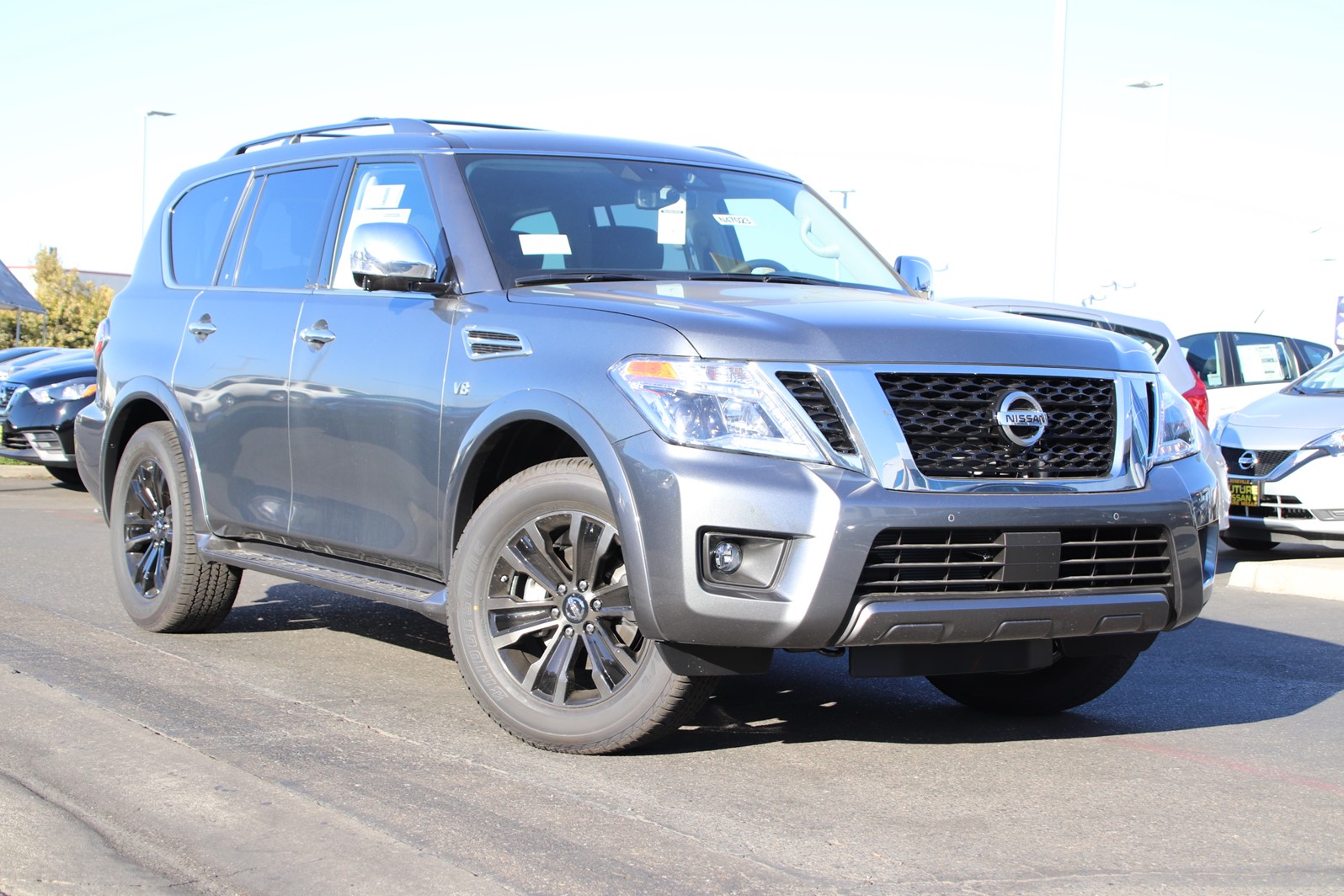 New 2019 Nissan Armada Platinum Sport Utility in Roseville #N47023 ...